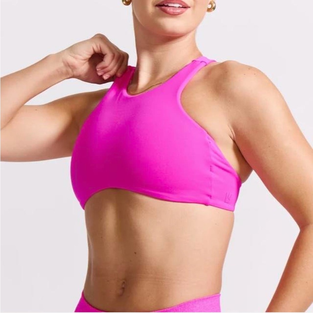 Buffbunny Curve Sports Bra Candy Crush NWT